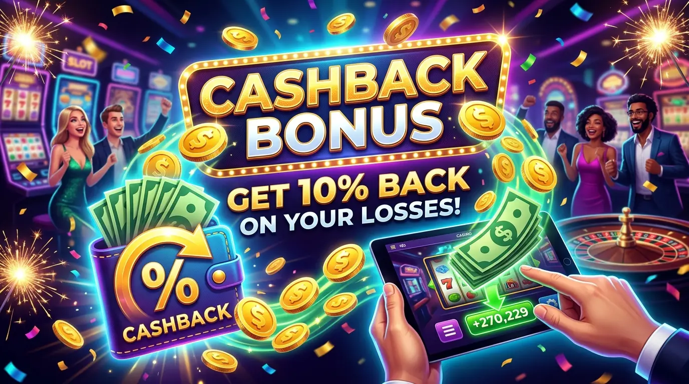 Mountgold casino cashback-bonus