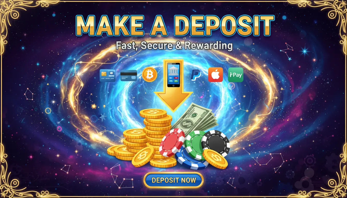 Sätt in pengar på Mountgold casino